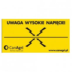 Warning sign CanAgri / 11-0235