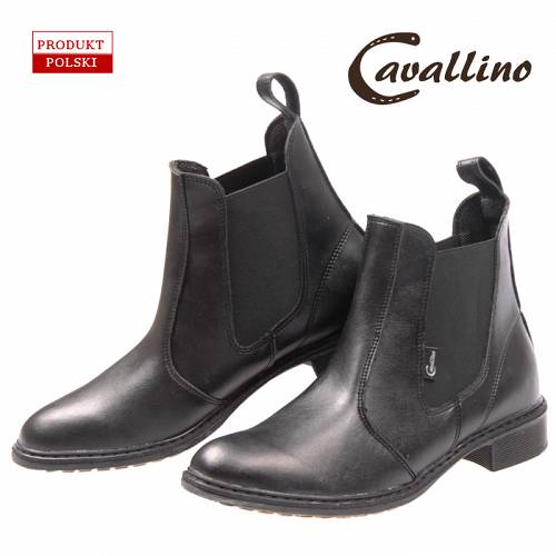 0416701  CAVALLINO Artifical leather jodhpur boots (sizes: 33-41)