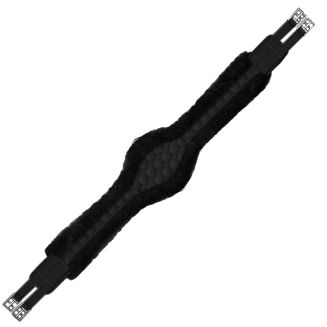 Popręg ANATOMICZNY MATTES Slim Line z futrem naturalnym - 2