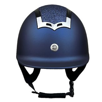 Riding Helmeti HORSENJOY Genius Glitter, navy / VG1 01.040 2014-12 - 2