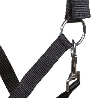 Head collar soft padding HKM Stars Black / 6613 - 4