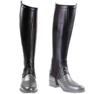  Leather half chaps HIPPICA Elastic Training - 6