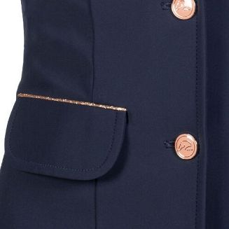 Children's Riding Tailcoat HKM Flora Deep Blue / 14615 - 3