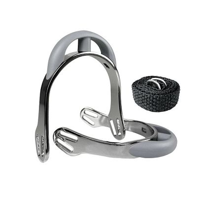 Flat spurs Y Gentle Silver