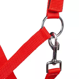 Head collar soft padding  HKM Stars Red / 6613 - 3