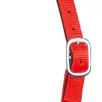 Head collar soft padding  HKM Stars Red / 6613 - 4