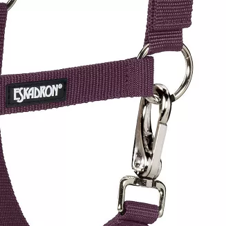 Headcollar ESKADRON Pin Buckle Core, Blackberry / 4100 00 816 - 2