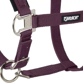 Headcollar ESKADRON Pin Buckle Core, Blackberry / 4100 00 816 - 5
