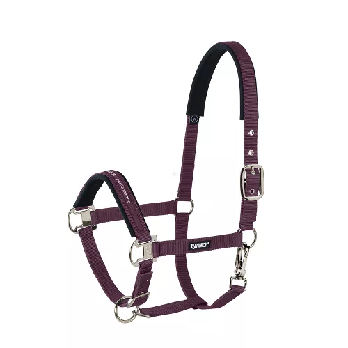 Headcollar ESKADRON Pin Buckle Core, Blackberry / 4100 00 816
