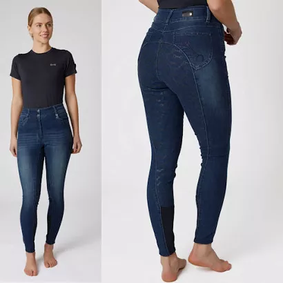 Breeches HORZE Kaia Silicone Full Seat
