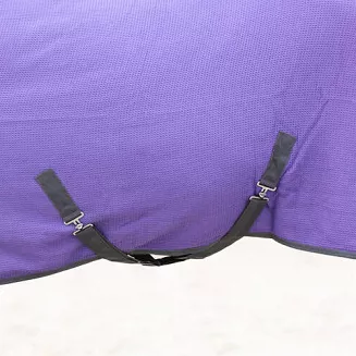 Derka stajenna SANTI bawełniana, Purple - 3