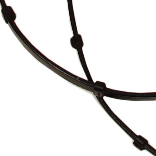 DAW-MAG Wodze skórzane zapinane na haki / 17010