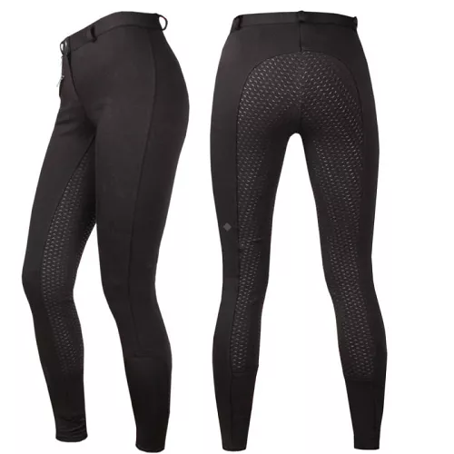 Bryczesy damskie ELT Fun Sport z dzianiny, z pełnym silikonowym lejem  / 32182