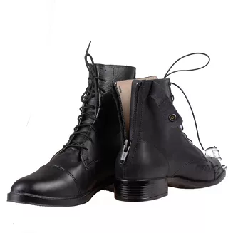 Leather jodhpur boots with laces HIPPICA St. Gallen - 3