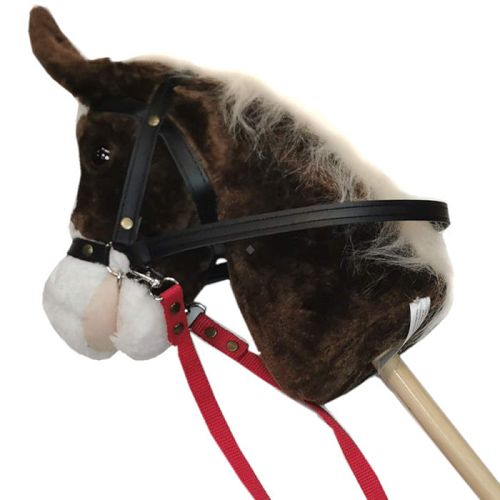 Hobby Horse NC – Horse Head on a Stick Brown