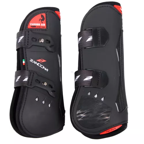 Ochraniacze ZANDONA Carbon Air Tendon -  zapinane na kołki -  przód / E2110