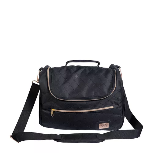 Grooming kit bag HKM Berry Black/ Rose-Gold/ 13476