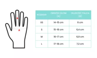 Rękawiczki jeździeckie dziecięce zimowe Y Polarica – czarne / 125301 - 4