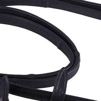 QHP Leather Reins with Concealed Stops / 2032 - 3
