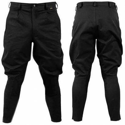 Breeches AMIGO men's knee patches black / 012802H