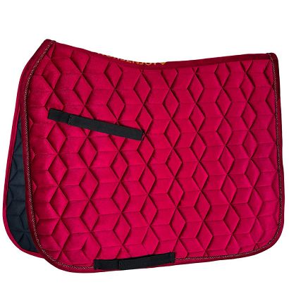 Czaprak ujeżdżeniowy DL HORSENJOY Velvet Burgundy / 1903