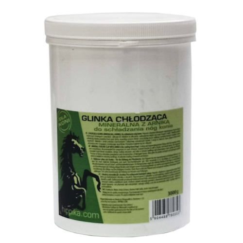 Glinka chłodząca - mineralna z arniką HIPPIKA nowe opakowanie   3000ml 