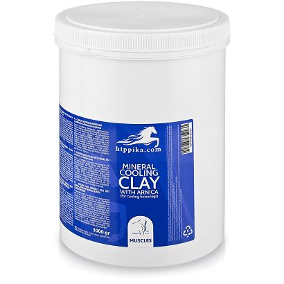 Glinka chłodząca - mineralna z arniką HIPPIKA  3000ml
