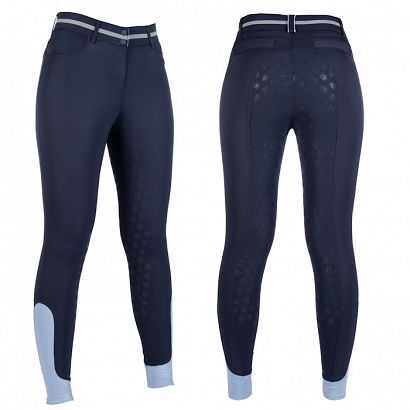 Riding breeches -HKM Bloomsbury- silicone full seat / 13877