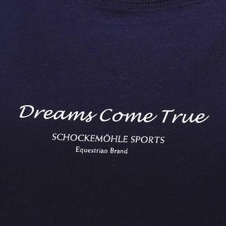 Bawełniana koszulka damska SCHOCKEMÖHLE SPLiv Style Dark Navy - 3