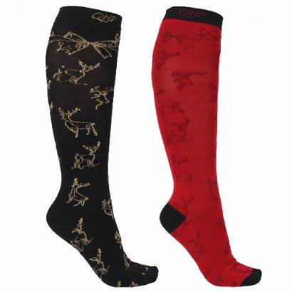 Knee stockings QHP Christmas (set of 2) / 7256