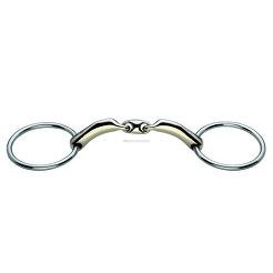 40456 SPRENGER NOVOCONTACT 16MM LOOSE RING SNAFFLE