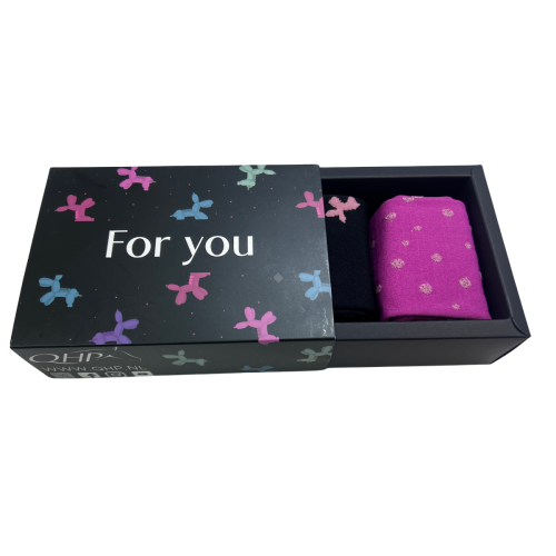 Podkolanówki jeździeckie QHP Isalyn Unicorn Dream - set 2 pary / 7361