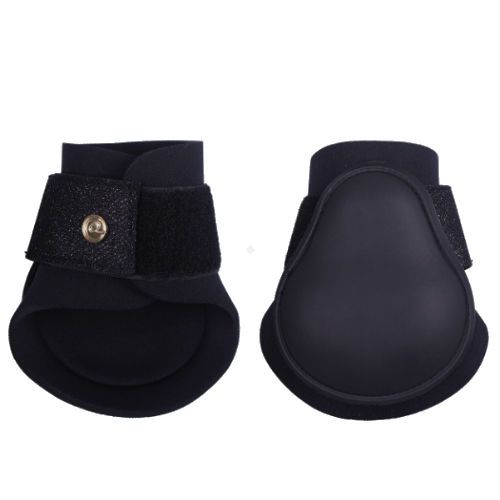 Ochraniacze QHP Rio zapinane na rzepy, tył - para / 4090 - kolor czarny
