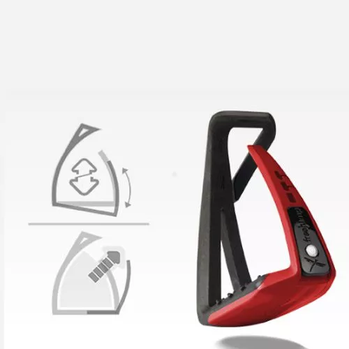 FREEJUMP Strzemiona Soft Up LITE młodzieżowe - red / 8302