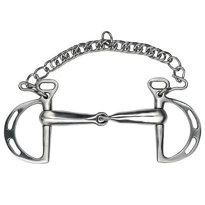 Snaffles FEELING Kimberwick, hollow stainless steel  / 60664