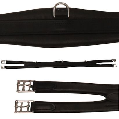 Leather girth DAW-MAG soft / 11040