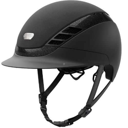 Kask jeździecki PIKEUR - ABUS Airluxe Supreme z atestem VG-1 / 190000600 - kolor czarny - black