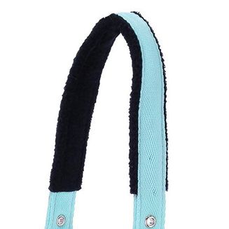 Pasek potyliczny i nachrapnik podszyte miękkim polarem