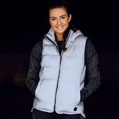 Women's Padded Vest HORZE Reflective  / 33612