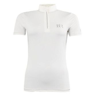 Damska koszulka konkursowa BR Annika Wiosna - Lato 2022 - kolor biały - snow withe.