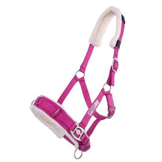 Kawecan QHP z miękkim futrem - fuchsia