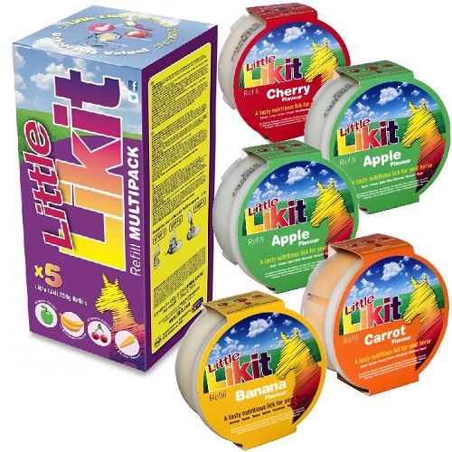 Zestaw wkładów do zabawki LIKIT Multipack 5 x250g