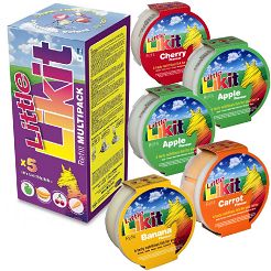 Zestaw wkładów do zabawki LIKIT Multipack 5 x250g