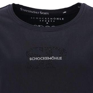 Elementem, który nadaje koszulce wyjątkowego charakteru, jest dekoracyjny motyw logo wykonany z kryształków, subtelnie odbijających światło.