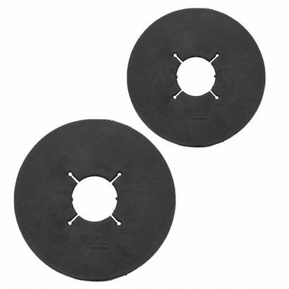 Rubber wheels - Cheek Guards V-PLAST for the bit (pair) / 710001