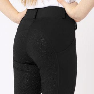 Kid's thermo tights THERMO-DEA  fullgrip  Caviar Black - 3