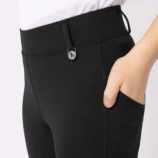 Kid's thermo tights THERMO-DEA  fullgrip  Caviar Black - 5