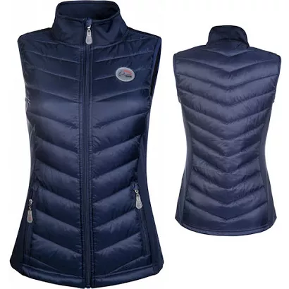 0 Kamizelka jeździecka ocieplana HKM JERSEY damska  / 11369