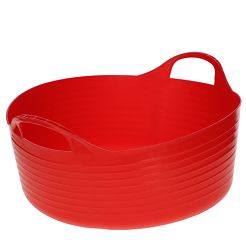 Wiaderko elastyczne KERBL Flexbag z dwoma uchwytami czerwone 15L / 3210247