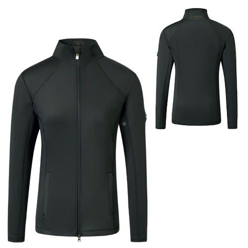 Bluza jeździecka damska COVALLIERO Anniversary Activ, grafitowa / 32300